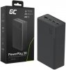 POWERBANK Greencell PowerPlay 30 30000mAh SZYBKIE ŁADOWANIE 22,5W 3x USB-C PD 1x USB-A